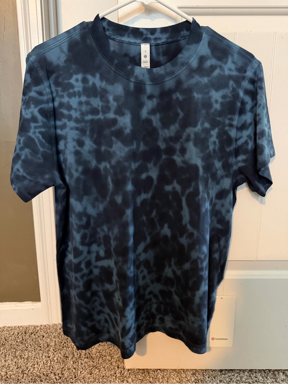 Lululemon Tie-Dye Crewneck T-Shirt - Blue